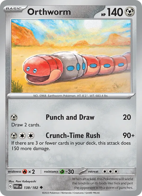 Orthworm #138 – Paradox Rift card