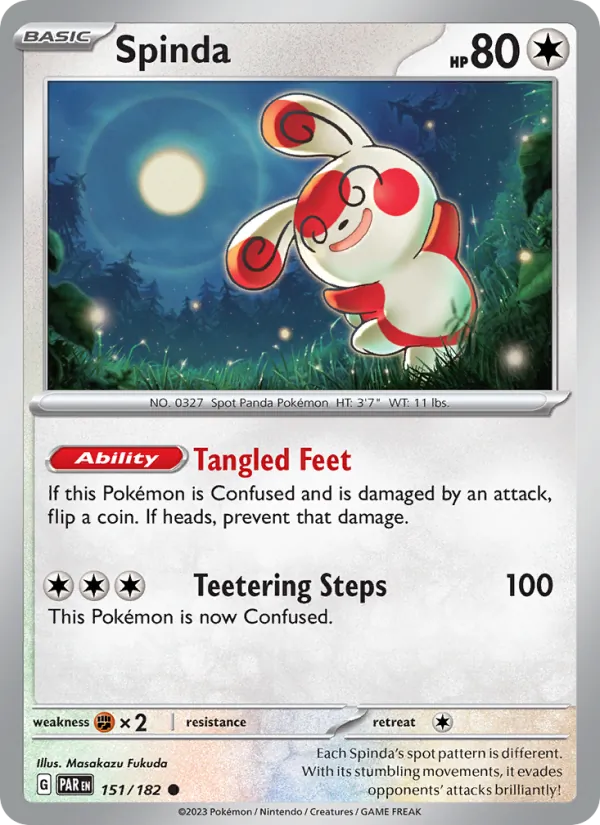 Spinda #151 – Paradox Rift card