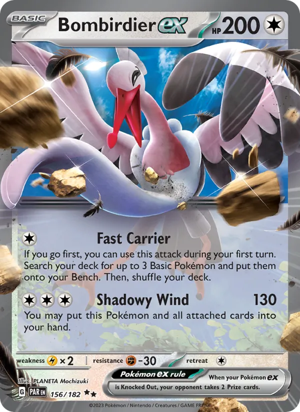 Bombirdier ex #156 – Paradox Rift card