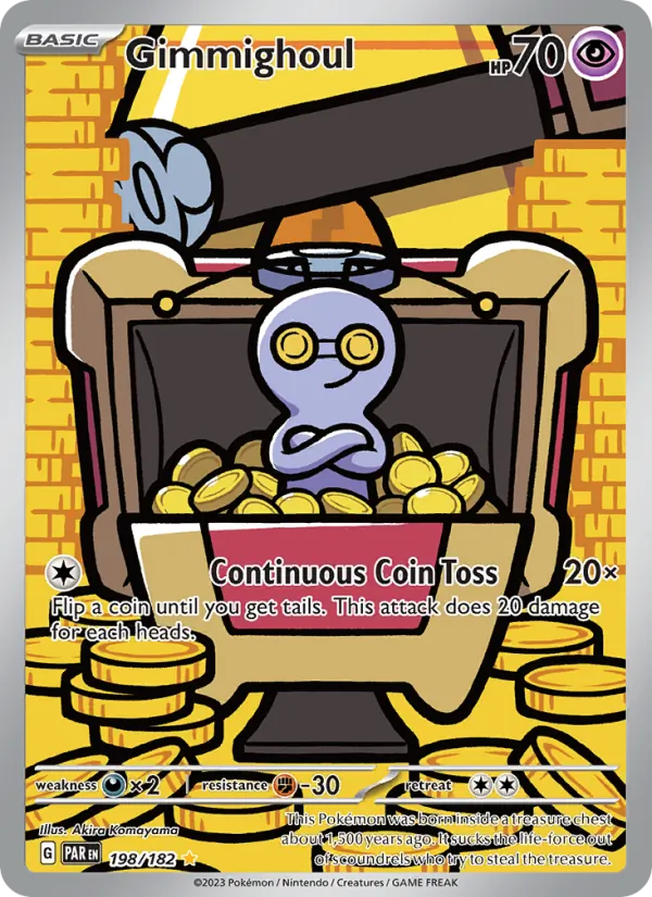Gimmighoul #198 – Paradox Rift card