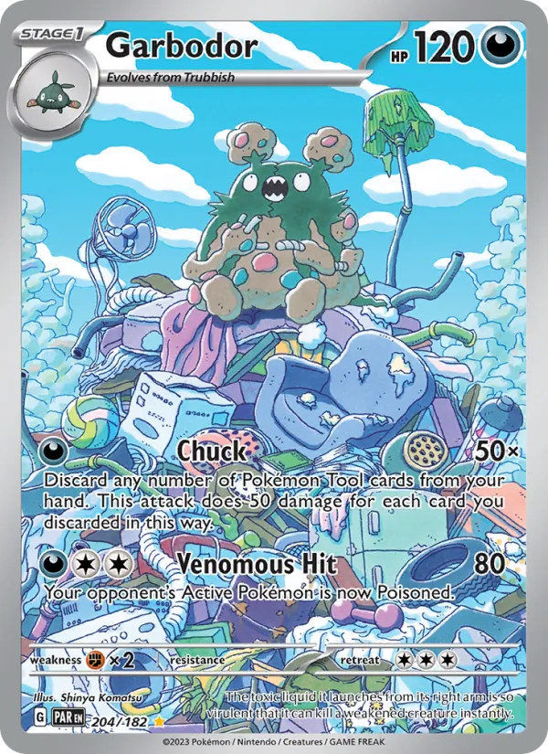 Garbodor #204 – Paradox Rift card