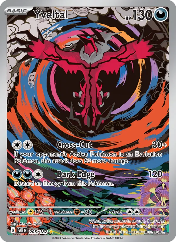 Yveltal #205 – Paradox Rift card