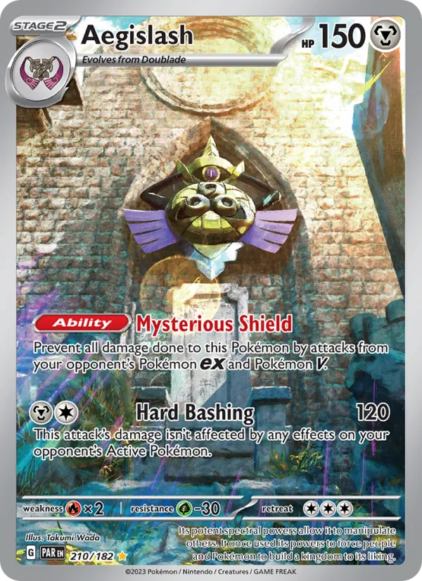 Aegislash #210 – Paradox Rift card