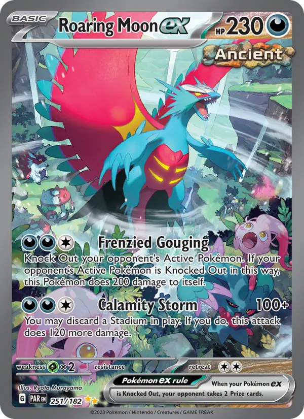 Roaring Moon ex #251 – Paradox Rift card