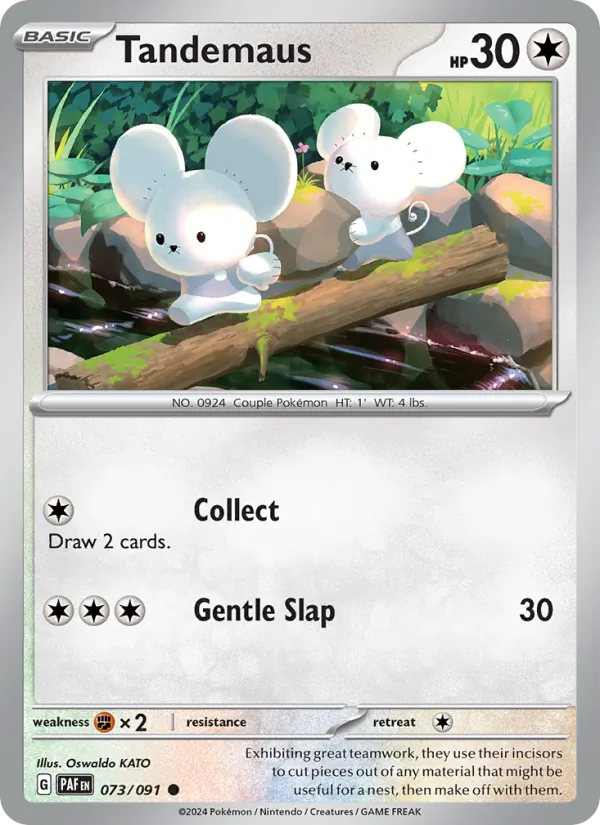 Tandemaus #073 – Paldean Fates card