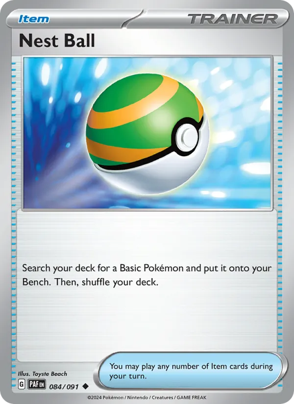 Nest Ball #084 – Paldean Fates card