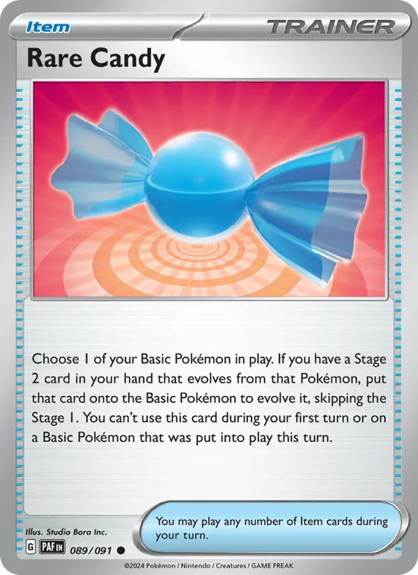 Rare Candy #089 – Paldean Fates card