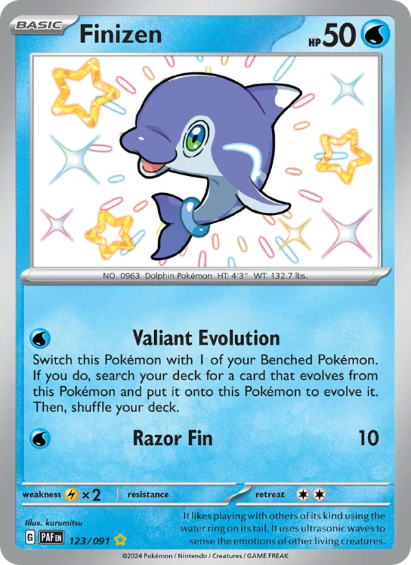 Finizen #123 – Paldean Fates card