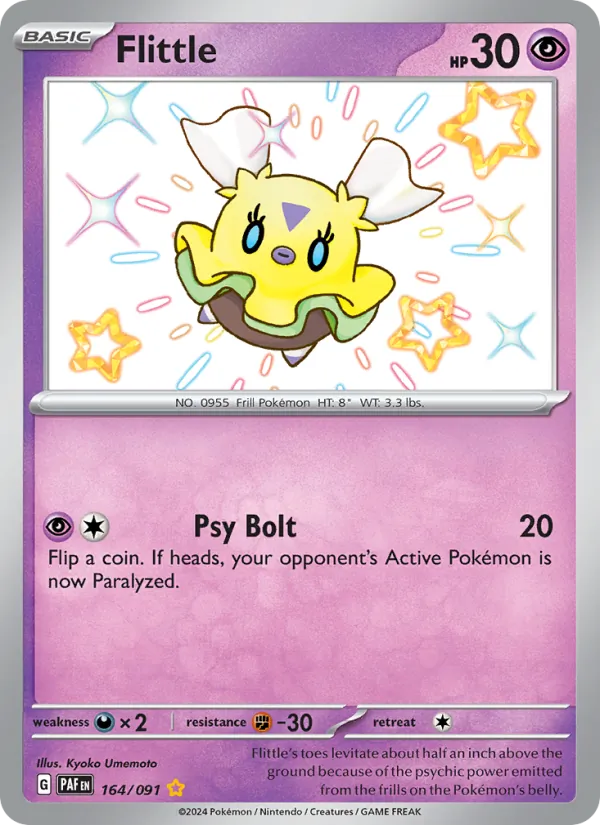 Flittle #164 – Paldean Fates card