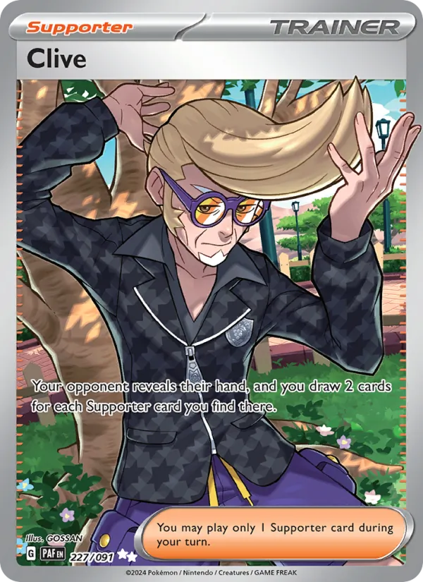 Clive #227 – Paldean Fates card