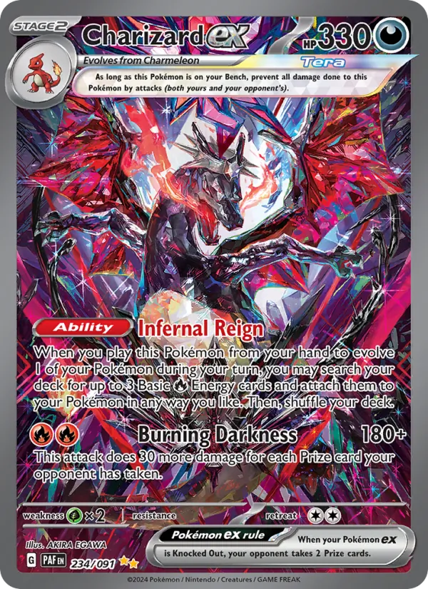Charizard ex #234 – Paldean Fates card