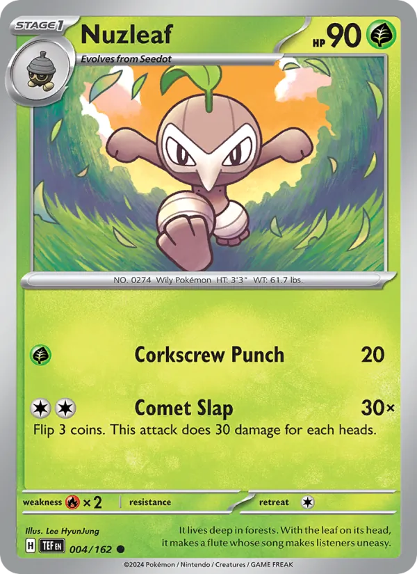 Nuzleaf #004 – Temporal Forces card