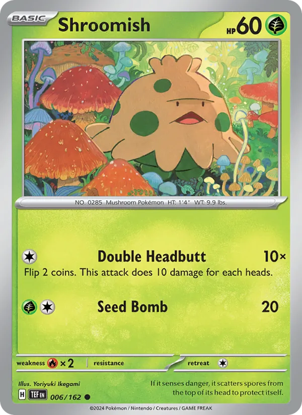 Shroomish #006 – Temporal Forces card