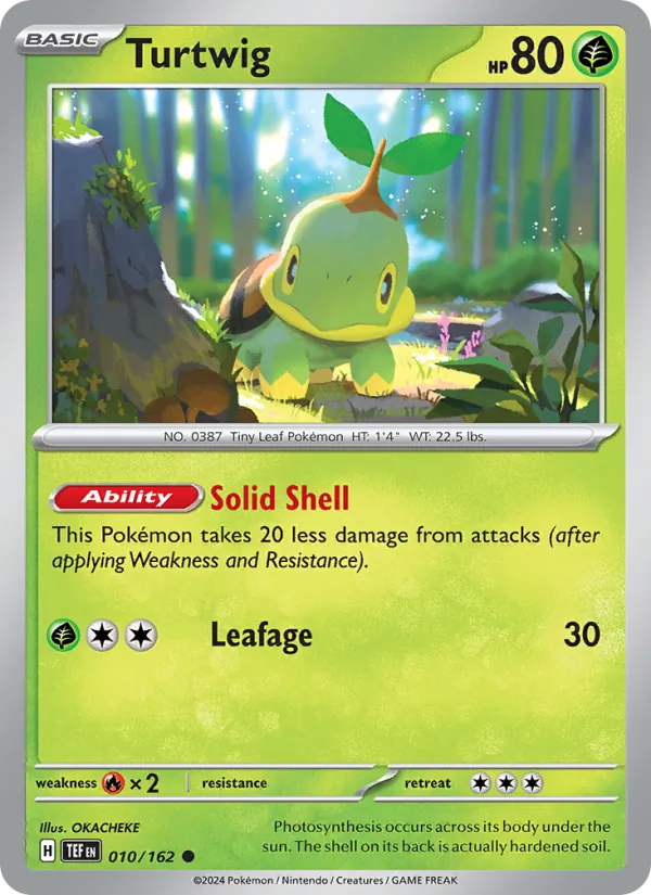 Turtwig #010 – Temporal Forces card
