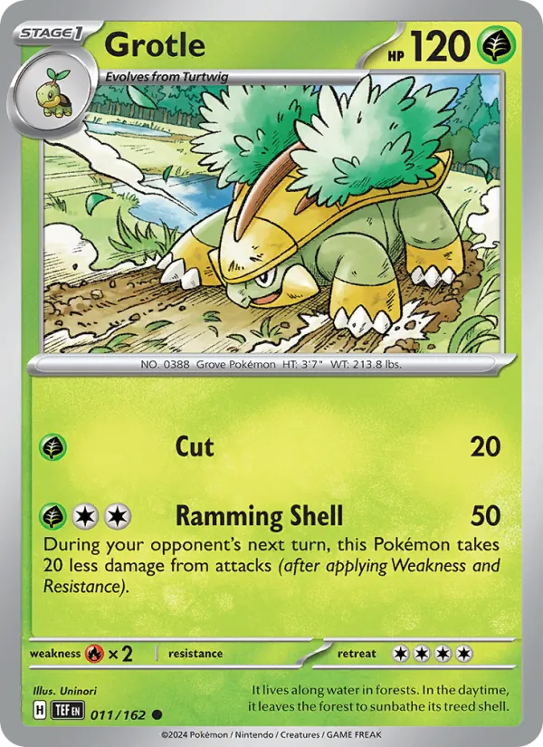 Grotle #011 – Temporal Forces card