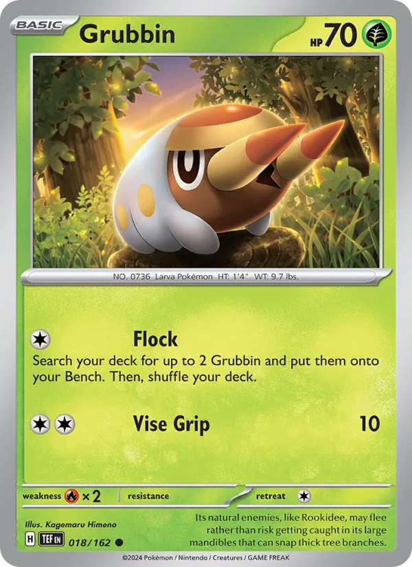 Grubbin #018 – Temporal Forces card