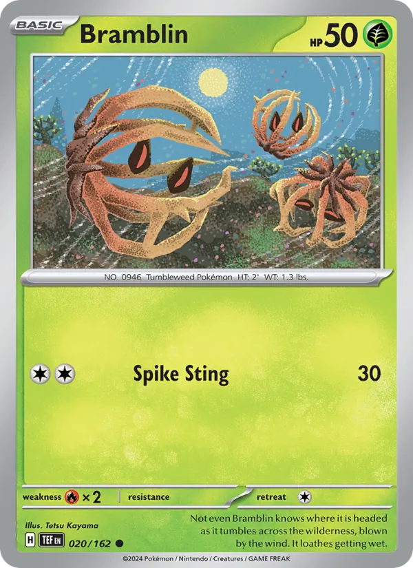 Bramblin #020 – Temporal Forces card