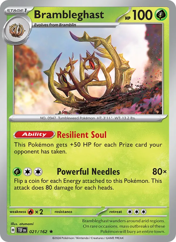 Brambleghast #021 – Temporal Forces card