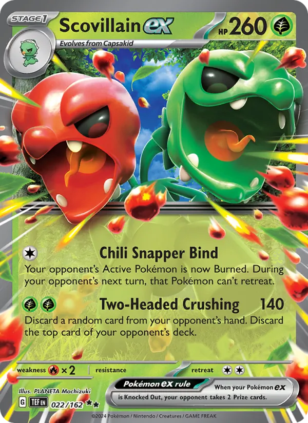 Scovillain ex #022 – Temporal Forces card