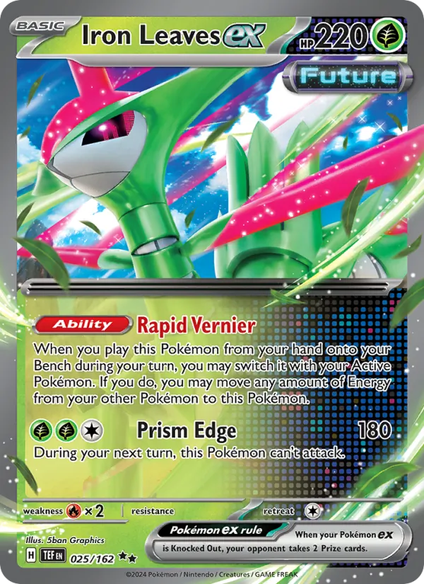 Iron Leaves ex #025 – Temporal Forces card