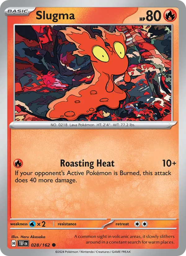Slugma #028 – Temporal Forces card