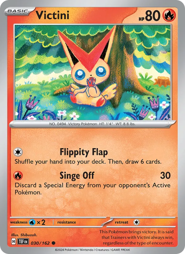 Victini #030 – Temporal Forces card