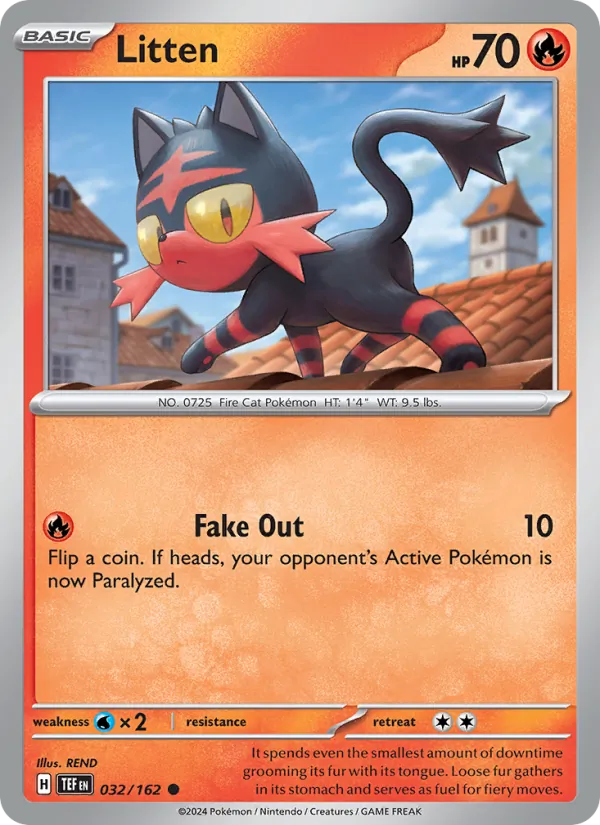 Litten #032 – Temporal Forces card