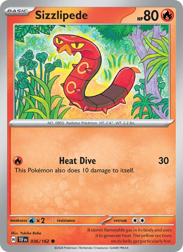 Sizzlipede #036 – Temporal Forces card