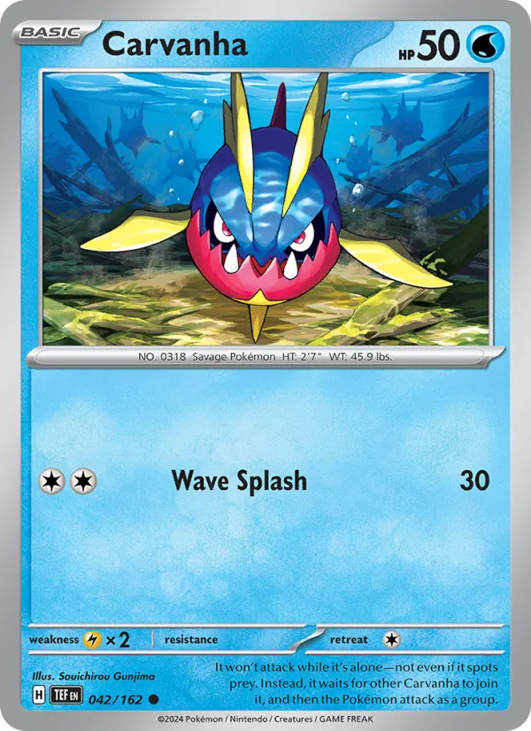 Carvanha #042 – Temporal Forces card