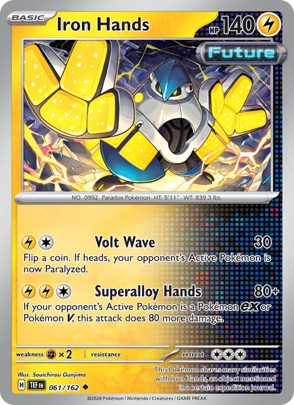 Iron Hands #061 – Temporal Forces card