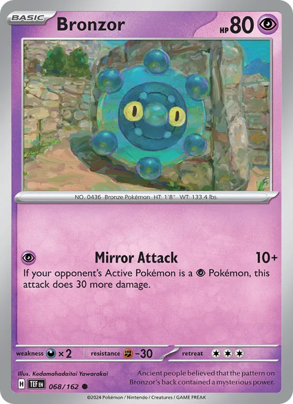 Bronzor #068 – Temporal Forces card