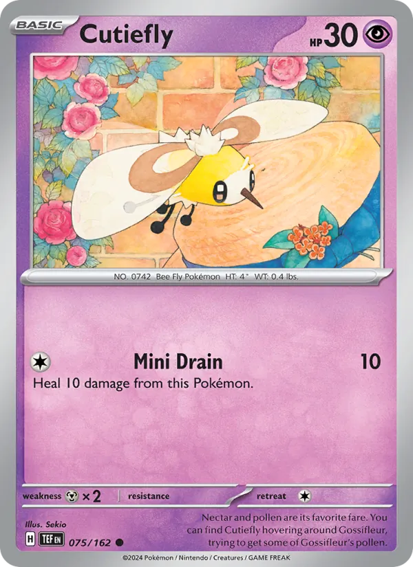 Cutiefly #075 – Temporal Forces card