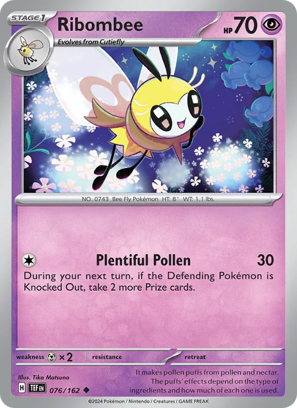 Ribombee #076 – Temporal Forces card
