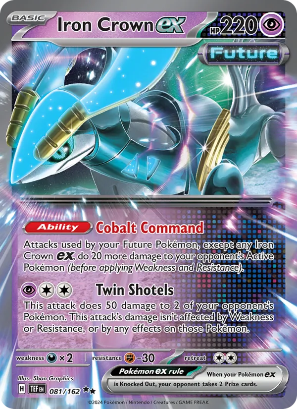 Iron Crown ex #081 – Temporal Forces card