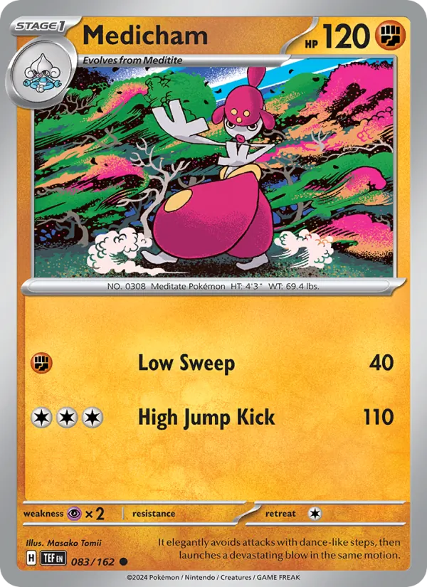Medicham #083 – Temporal Forces card
