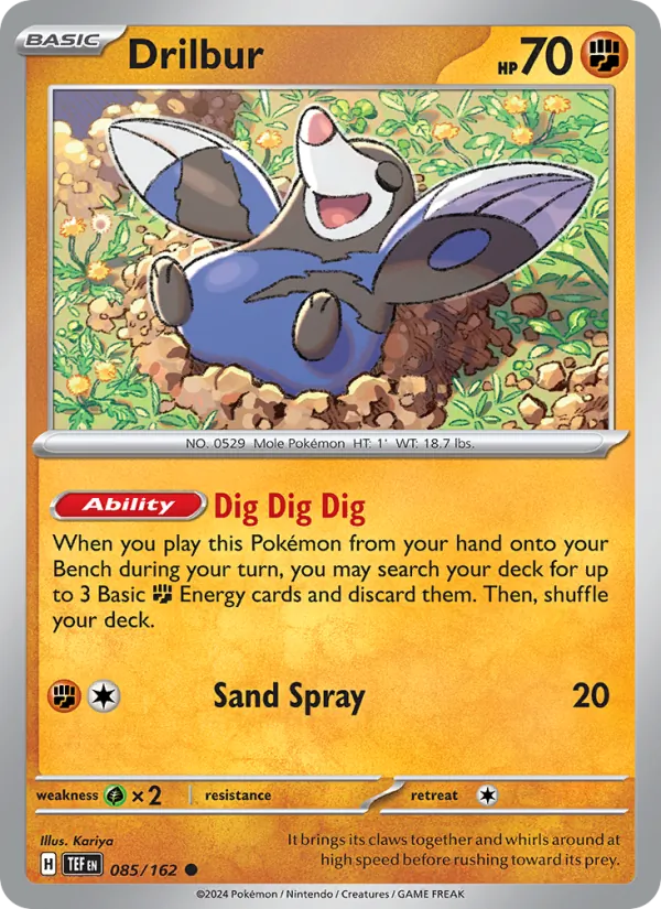 Drilbur #085 – Temporal Forces card