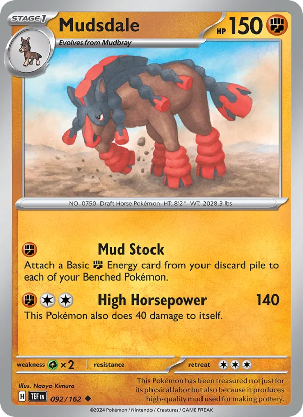 Mudsdale #092 – Temporal Forces card