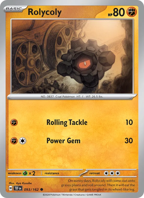 Rolycoly #093 – Temporal Forces card