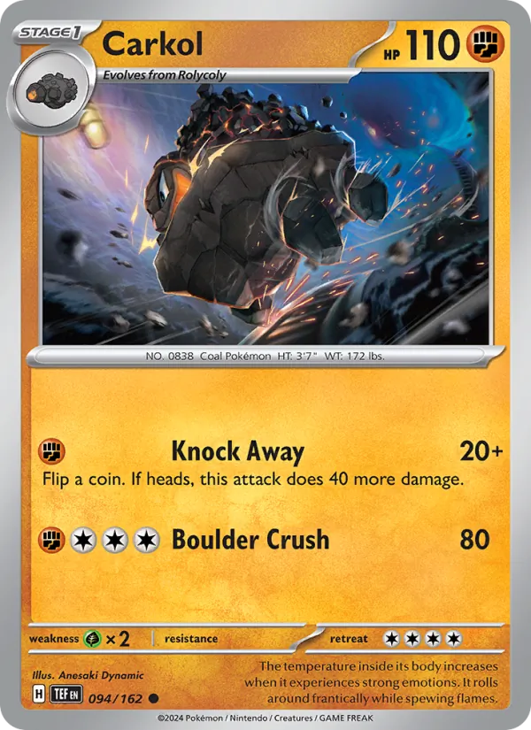Carkol #094 – Temporal Forces card