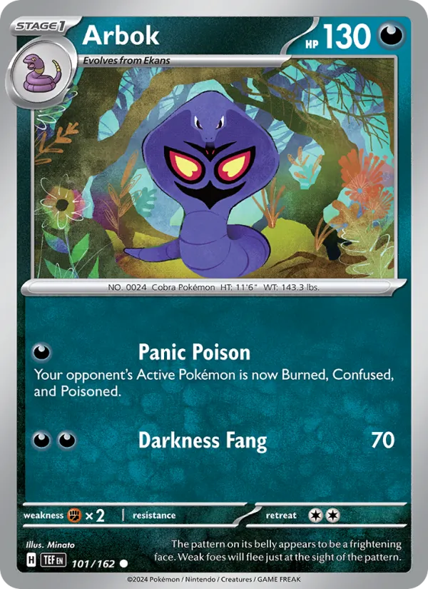 Arbok #101 – Temporal Forces card