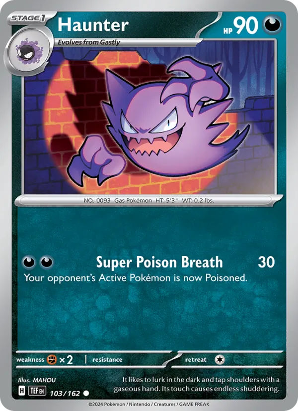 Haunter #103 – Temporal Forces card