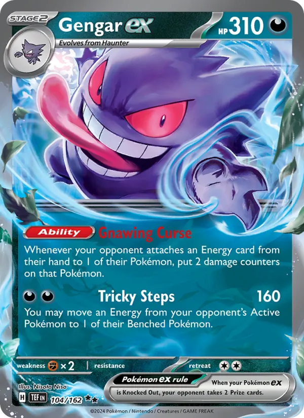Gengar ex #104 – Temporal Forces card