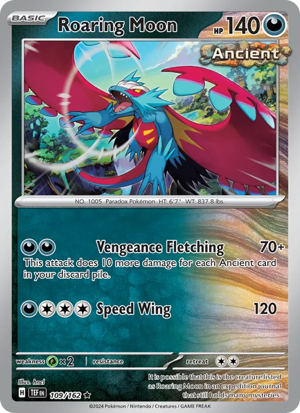 Roaring Moon #109 – Temporal Forces card