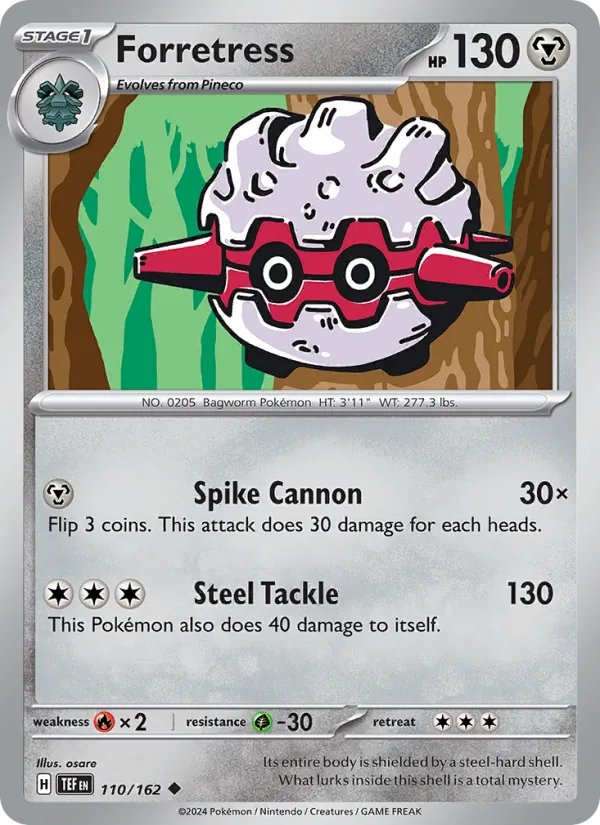 Forretress #110 – Temporal Forces card