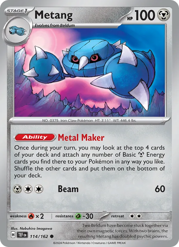Metang #114 – Temporal Forces card