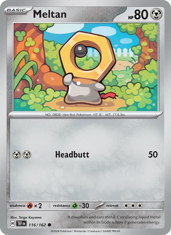Meltan #116 – Temporal Forces card