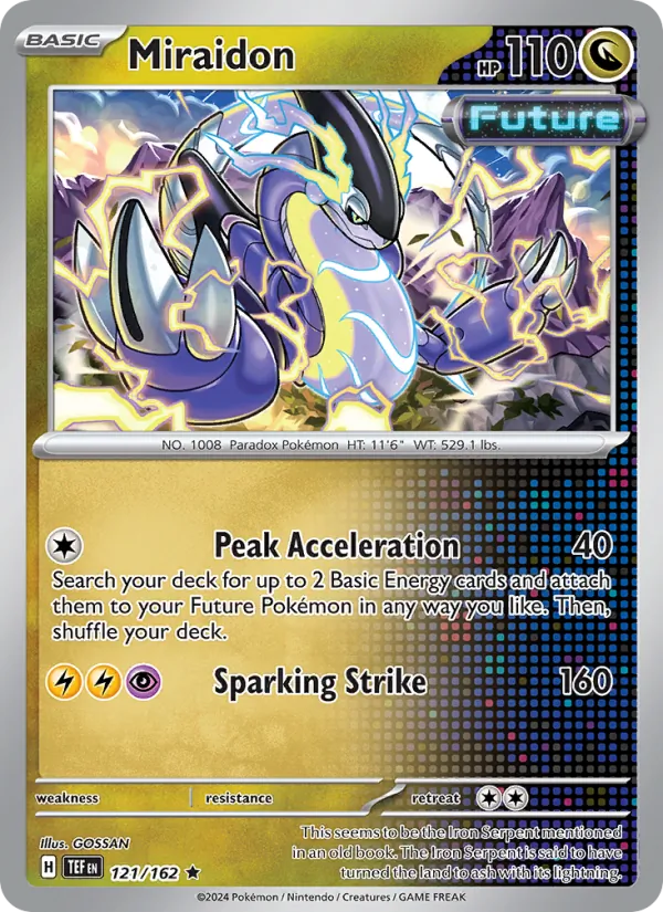 Miraidon #121 – Temporal Forces card