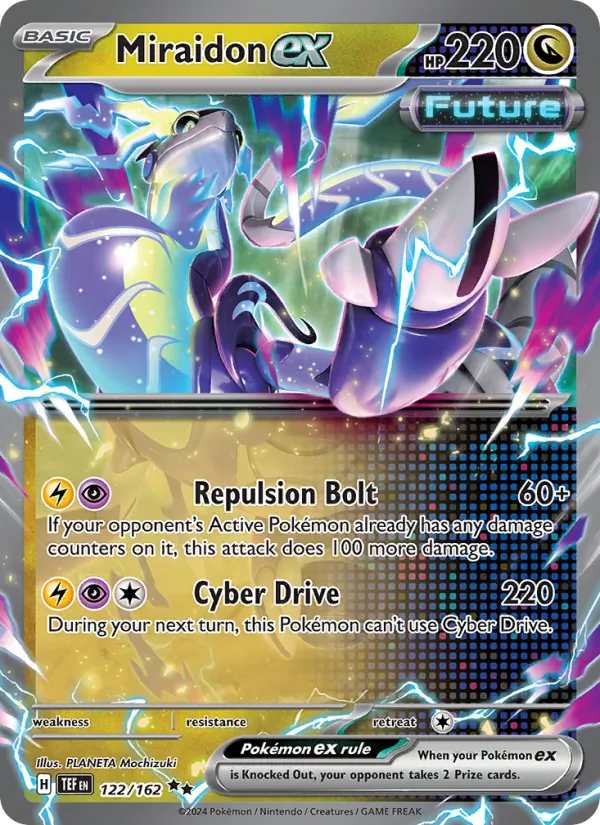 Miraidon ex #122 – Temporal Forces card