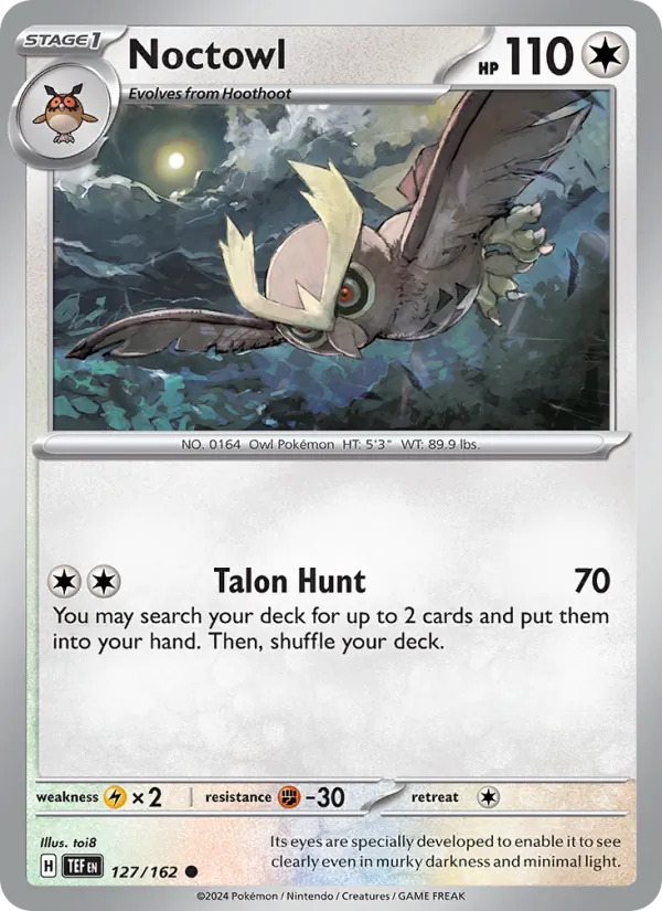 Noctowl #127 – Temporal Forces card