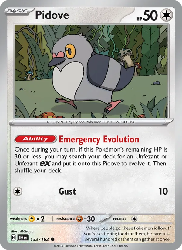 Pidove #133 – Temporal Forces card